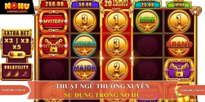 Thuật ngữ thường xuyên sử dụng trong nổ hũ